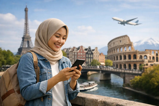 eSIM Eropah untuk Trip Multi Negara Tanpa Roaming