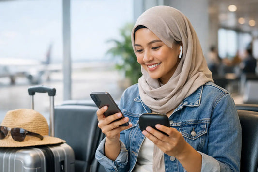 Travel internet without physical SIM yang praktikal