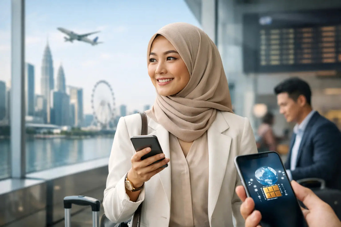 eSIM Asia untuk Perjalanan Perniagaan Anda