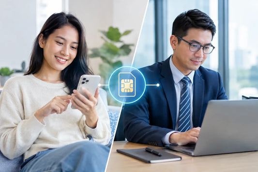 eSIM Peribadi Versus eSIM Korporat: Key Differences