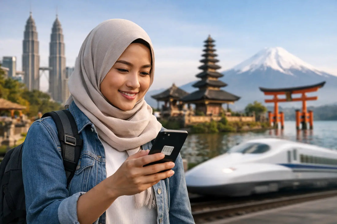 7 Destinasi Mesra eSIM di Asia untuk Pelancong