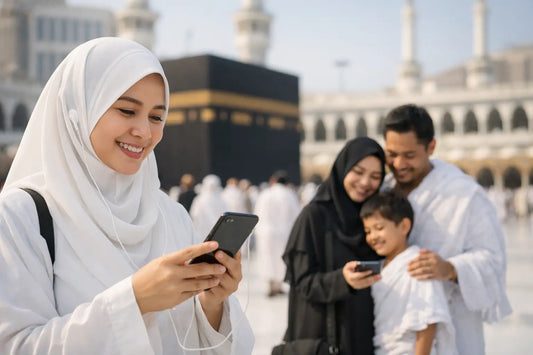 Umrah and Haj: Kekal Berhubung Tanpa Gangguan