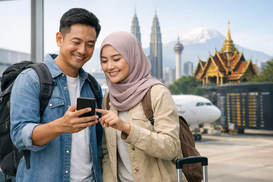 eSIM Asia untuk Perjalanan Rentas Sempadan