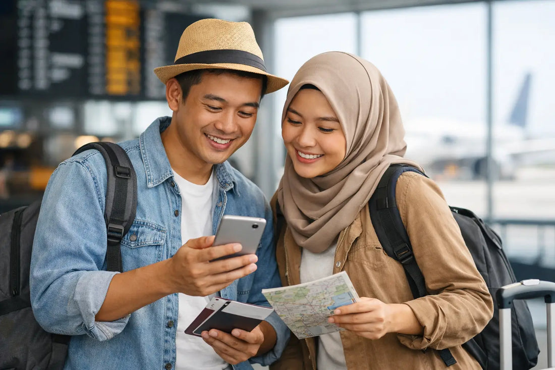 Cara Pilih Pelan Data Serantau untuk Perjalanan