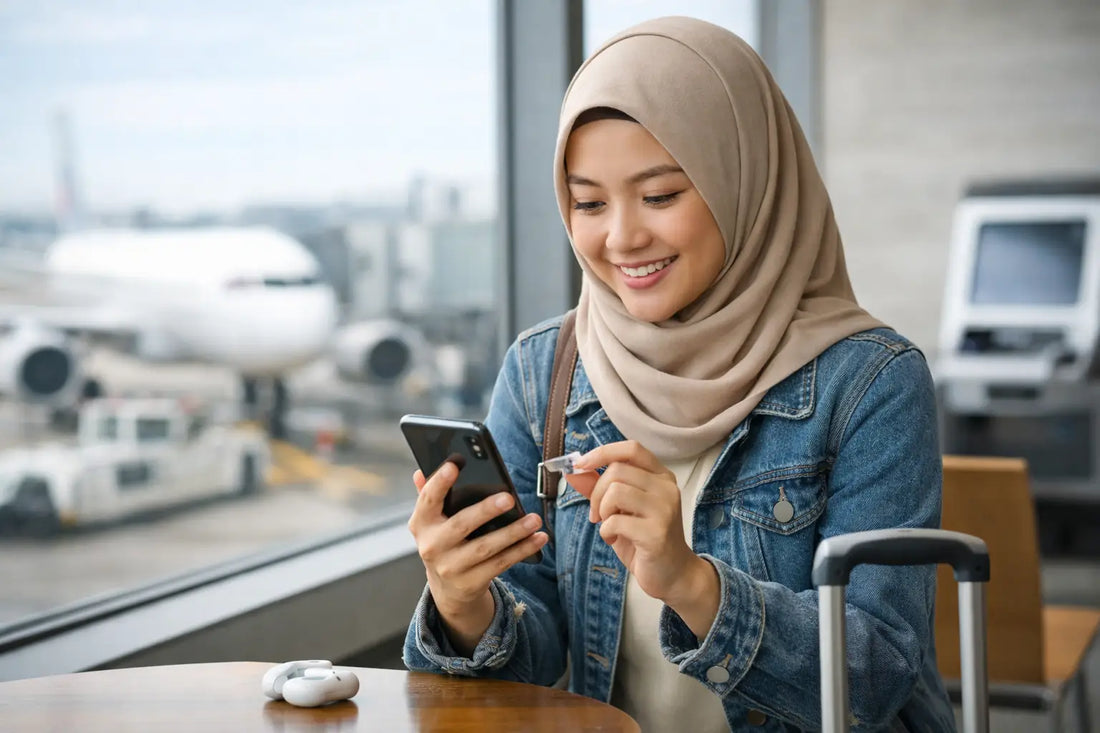 Cara Aktifkan eSIM di Lapangan Terbang