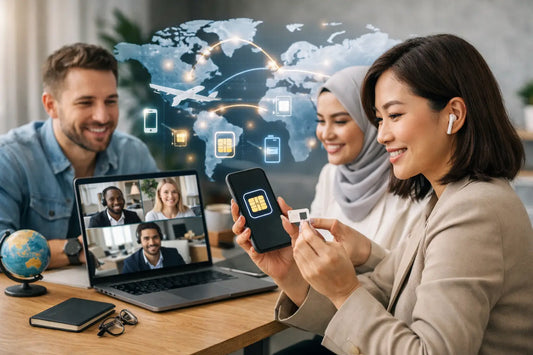 Cara Urus eSIM untuk Pasukan Kerja Global